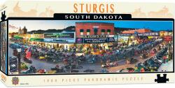 Masterpieces Puzzle panoramic Master Pieces din 1000 de piese - Sturgis, Sud Dakota (71726)