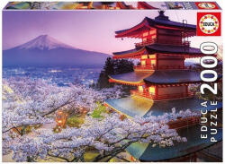 Educa Puzzle Educa din 2000 de piese - Mount Fuji, Japan (EDU16775) Puzzle