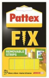 Pattex Fix kétoldalú visszaszedhető ragasztócsík 20 x 40mm
