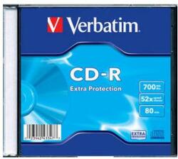 Verbatim CD-R Verbatim 52X, 700MB, 1buc, Slim jewel case (43347)