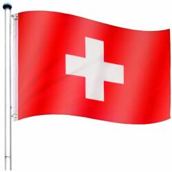 Flagmaster® Zászló rúddal Svájc SUI 650 cm