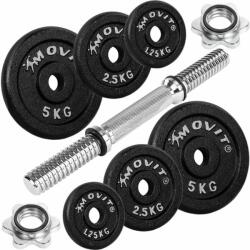 MOVIT Egykezes súlyzó PRO 20 kg öntöttvas (20040810) - kokiskashop