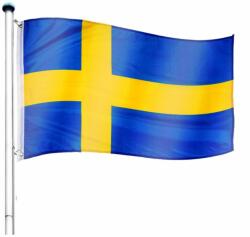 Flagmaster® Zászló rúddal Svéd SWE 650 cm
