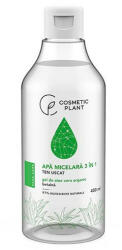 Cosmetic Plant Apa micelara 3 în 1 cu gel de aloe vera organic & betaina, 400ml, Cosmetic Plant