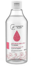 Cosmetic Plant Apa micelara 3 in 1 cu pantenol & extract de magnolie, 400ml, Cosmetic Plant
