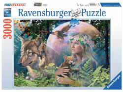 Ravensburger Puzzle Femeia Din Padure, 3000 Piese (rvspa17033) - drool Puzzle