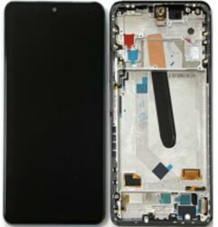  560004K11A00 Gyári Xiaomi MI 11i / 11x / 11x Pro / Poco F3 / Redmi K40 / K40 Pro / K40 Pro plus OLED kijelző érintővel kék kerettel előlap (560004K11A00)