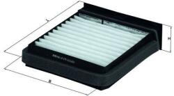 MAHLE Filtru, aer habitaclu MAHLE LA 376 (LA 376)