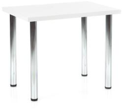 Vásárlás: Modex étkezőasztal 60x90 cm (fehér) bútorlapos, fém Étkezőasztal  árak összehasonlítása, Modex étkezőasztal 60 x 90 cm fehér bútorlapos fém  boltok