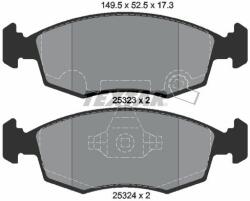 TEXTAR set placute frana, frana disc TEXTAR Q+ 2532301 (2532301)