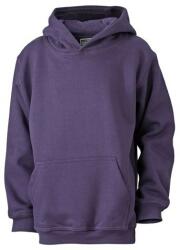 Daiber Hanorac de copii cu glugă JN047k - Liliac | XS (JN047K-118064)