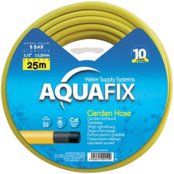 AQUAFIX Furtun de gradina AquaFix, 3 straturi, 12.5 mm (1 2 ), rola 25 m (8000985)
