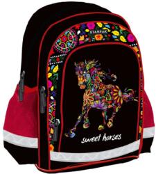 Starpak Sweet Horses Lovas ergonomikus hátizsák (396187)