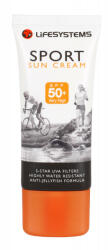 Lifesystems Sport SPF50+ Sun Cream - 50ml naptej fehér