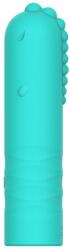 Mokko Toys Glont Vibrator Punk 7 Moduri Vibratii Silicon 11 cm Verde Mokko Toys Vibrator