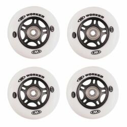 Worker Roti WORKER 72 mm si rulmenti ABEC-7 Chrome - set 4 buc (4289) - sport-mag