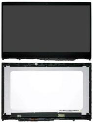 NBA001LCD1008272 Lenovo IdeaPad Flex 5-15 / Yoga 520 fekete LCD kijelző érintővel kerettel előlap 1920 x 1080 FHD (NBA001LCD1008272)
