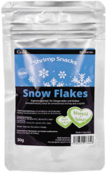 GlasGarten Shrimp Snacks Snow Flakes Chard+Spinach - 30 g