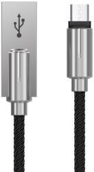 DEVIA Storm Micro USB adatkábel - 1 m - 2, 1A - Fekete