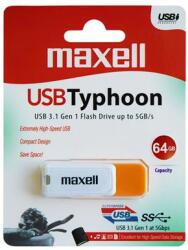 Maxell Typhoon 64gb USB 3.1 PLYFD64GT3.1 Memory stick