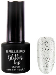 BrillBird Glitter Top - silver - 4ml TF
