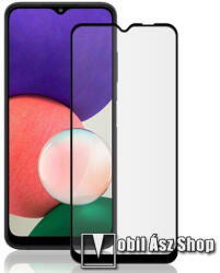 Mocolo SAMSUNG Galaxy A22 5G, Galaxy F42 5G, MOCOLO üvegfólia, Full glue, Full cover, 0, 33mm, 9H, Fekete