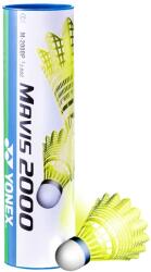 YONEX Mavis 2000 Yellow (6 Pack) Tollaslabda kék csík (11-21°C-ig)