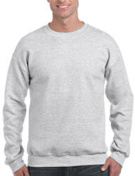 Gildan Uniszex Pulóver Hosszú ujjú Gildan DryBlend Adult Crewneck Sweat - M, Hamuszürke