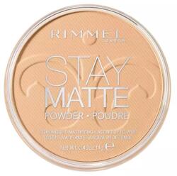 Rimmel London Rimmel Stay Matte pudră mată 14 g 006 Warm Beige