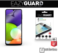 EazyGuard SAMSUNG Galaxy A22 4G (SM-A225F), EAZYGUARD képernyővédő fólia, 2 db, Crystal/Antireflex