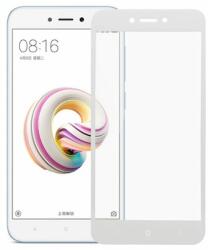 5D Glass Xiaomi Redmi 5A, edzett üveg 5D Glass fullface, fehér (full glue)