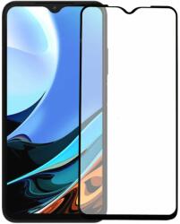 5D Glass Védőüveg 5D üveg 9H Xiaomi Redmi 9T teljes arc - fekete (teljes ragasztó)