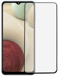 5D Glass Védőüveg 5D üveg Samsung Galaxy A12 A125 fullface - fekete (teljes ragasztó)