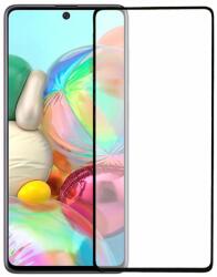 5D Glass Védőüveg 5D Ceramic Samsung Galaxy A71 A715 teljes arc - fekete