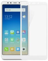 5D Glass Xiaomi Redmi 5, edzett üveg NoName Glass 5D 9 H (Full Glue), fehér