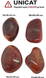 Palm Stone Carneol Natural - 56-66 x 38-52 x 24-28 mm - (XXL) - 1 Buc