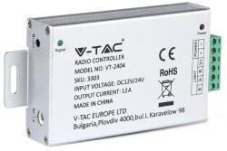 V-TAC RGB LED szalag vezérlő távirányítóval 12/24V - SKU 3303 (3303)