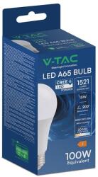 V-TAC CREE SMD 15W E27 meleg fehér A65 LED égő, 100 Lm/W - SKU 2144536 (2144536)