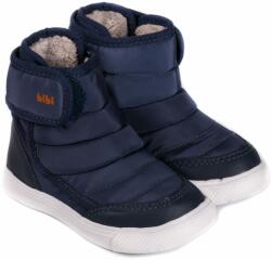 BIBI Shoes Ghete Baieti Bibi Agility Mini Naval cu Velcro Imblanite