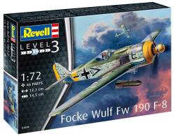 Revell Modelul de aeronavă din plastic ModelKit 03898 - Focke Wulf Fw190 F-8 (1: 72) (18-03898)