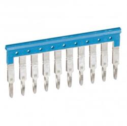 Legrand Bridging combs Viking 3 - equipotential - pentru 10 blocks cu 5 mm pitch - albastru (037500)