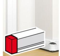 Legrand End cap - pentru 50x130 capac flexibil snap-on DLP trunking - alb (075613)
