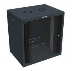 Legrand Linkeo fix 19" cabinet cu removable side panels - capacity 18U - dimensions 871x600x450 mm - ready-assembled (646254)