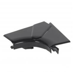 Legrand unghi interior from 80° to 100° - pentru capac flexibil snap-on DLP trunking negru Edition 50 x 80 mm (075760)