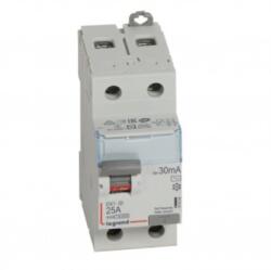 Legrand Intrerupator diferential RCD DX³-ID - 2P 230 V~ - 25 A - 30 mA - tip AC (411504)