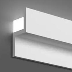Elite Decor Oldalfali díszléc LED rejtett világításhoz (KH 902) kőkemény HDPS anyagból (KH 902 (2.00 m))