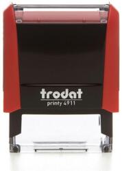 Trodat 4911 Printy 4.0 piros bélyegző (4911-PS-FK) - tintasziget