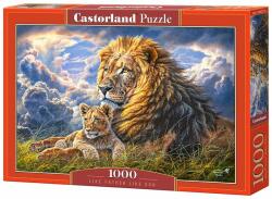 Castorland Puzzle Castorland din 1000 de piese - Tata si fiu, Avbraham Hunter (C-104277-2)