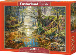 Castorland Puzzle Castorland din 2000 de piese - Amintiri cu padurea de toamna, Graham Twyford (C-200757-2)