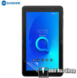 SUNSHINE Hydrogel TPU tablet képernyővédő fólia - Ultra Clear, ÖNREGENERÁLÓ! - 1db, a teljes képernyőt védi! - ALCATEL 1T 7 (2018) (OT-8068)